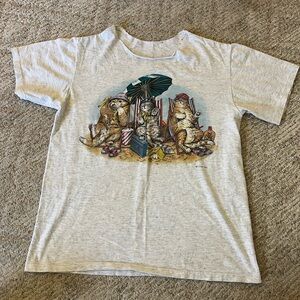 Vintage 90s Beach Cat T-Shirt
